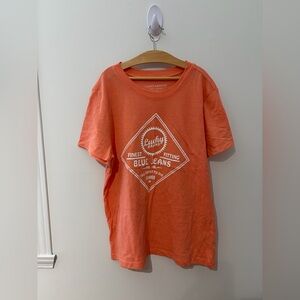 Lucky Brand T-Shirt in Vibrant Orange